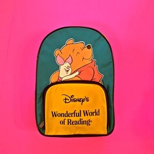 Vintage Winnie the Pooh mini backpack 90s color
